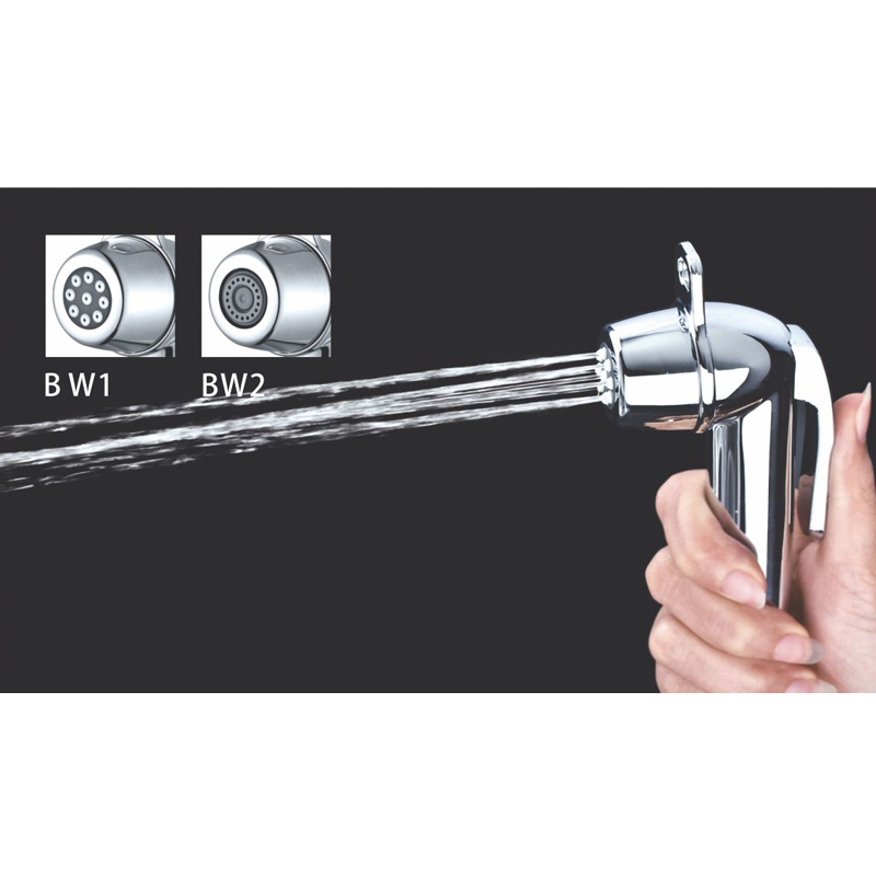 20mm filetage mâle salle de bain bidet toilette pulvérisateur tête ABS plaqué