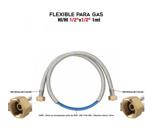 flexible gas connector